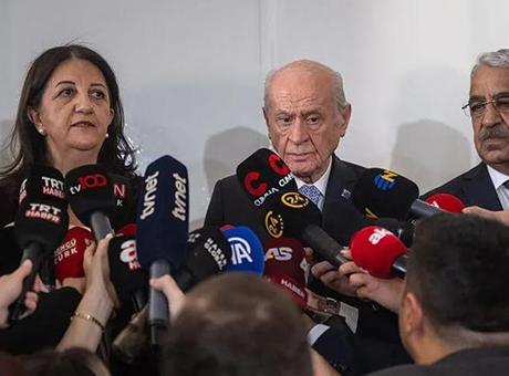 Son dakika... DEM Parti Heyeti, MHP lideri Bahçeli ile görüştü