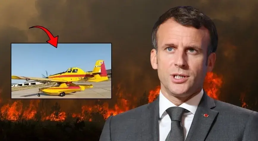 Türkiye'den Fransa'ya yardım eli! Macron'dan al bayraklı teşekkür paylaşımı