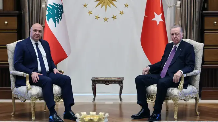 Lübnan Cumhurbaşkanı Ankara'da!