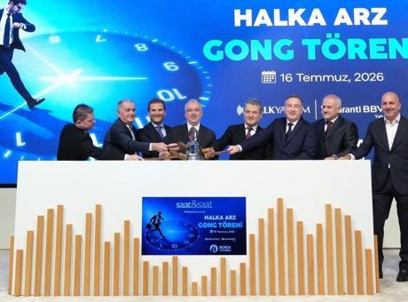 Borsa İstanbul'da gong, SaatveSaat için çaldı