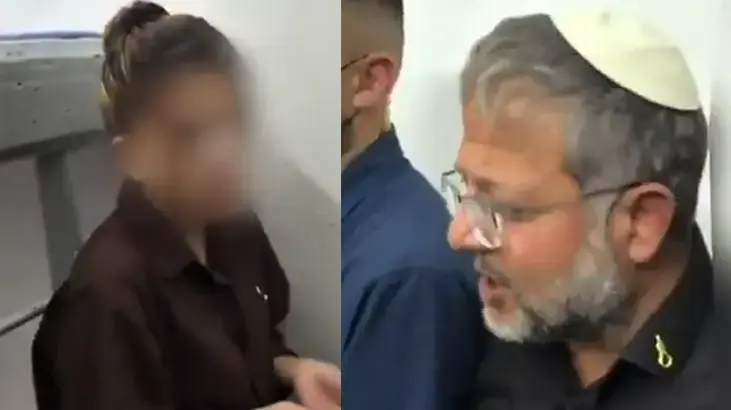 Terörist Ben-Gvir'den alıkonulan Filistinli esire küstah çıkış!