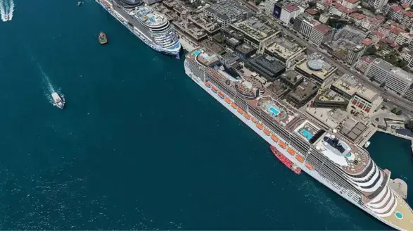 İstanbul kruvaziyer turizminde 1 milyon yolcu hedefine ilerliyor